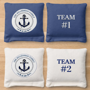 Nautical Theme  Cornhole Bags