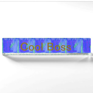 Nautical Theme  Desk Name Plate
