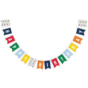 Nautical Theme Happy Birthday Banner