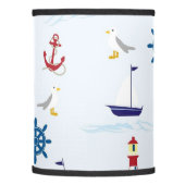 Nautical Theme Lamp Shade (Left)