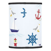 Nautical Theme Lamp Shade (Back)