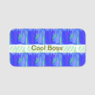 Nautical Theme Name Tag
