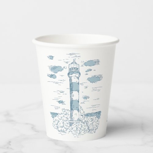 Nautical Theme Paper Cups