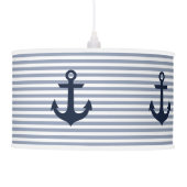 Nautical Theme Pendant Lamp: Navy Pendant Lamp (Right)