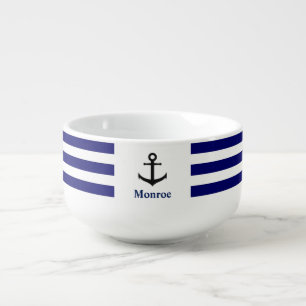 Nautical Theme Personalized Soup Mug HAMbWG