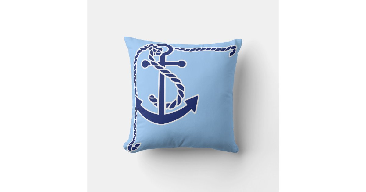 Nautical Theme Throw Pillows Zazzle