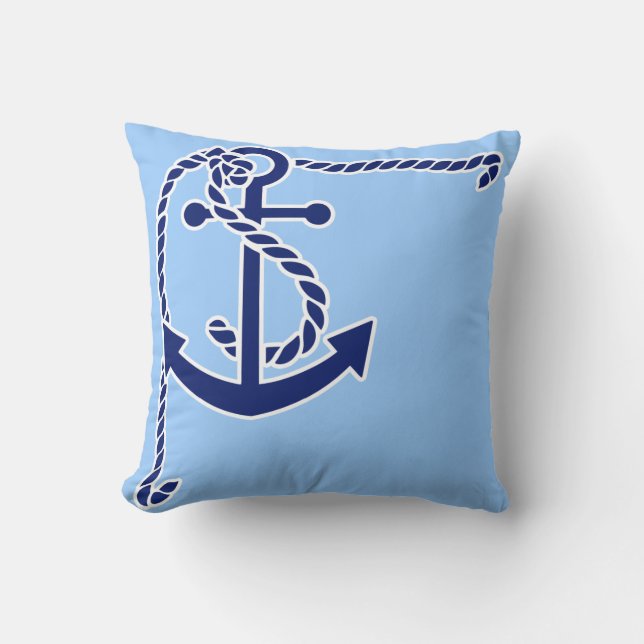 Nautical Theme Throw Pillows (Front)