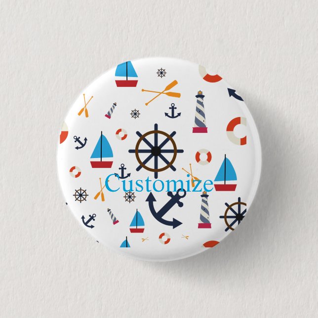 Nautical Theme Thunder_Cove  Button (Front)