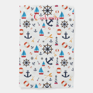 Nautical Theme Thunder_Cove  Garden Flag