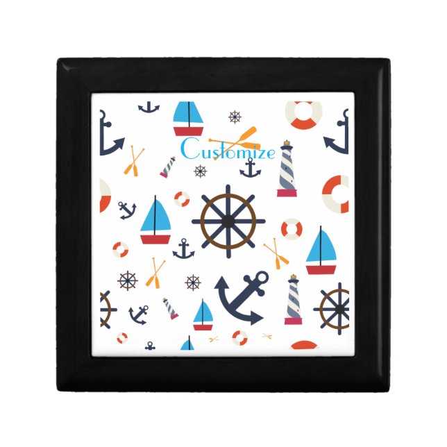 Nautical Theme Thunder_Cove Gift Box (Front)