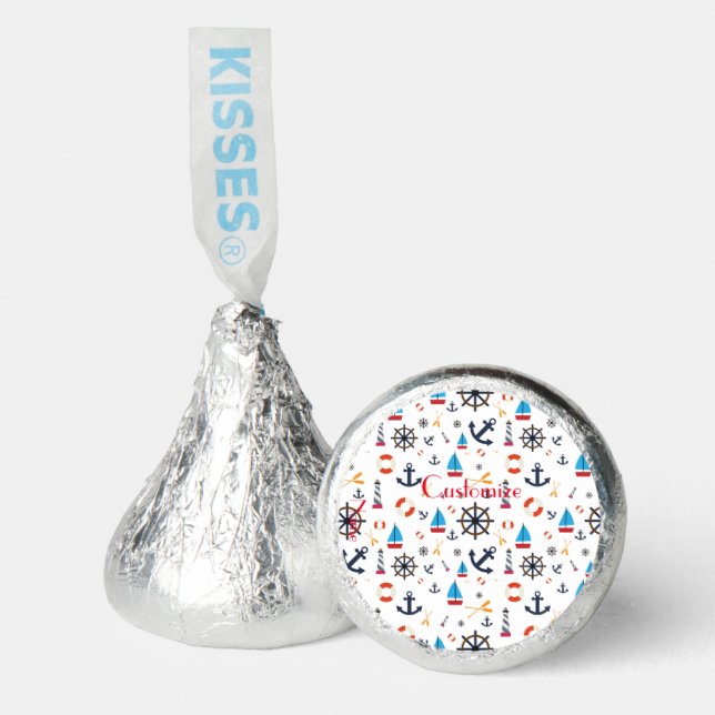 Nautical Theme Thunder_Cove  Hershey®'s Kisses® (Front)