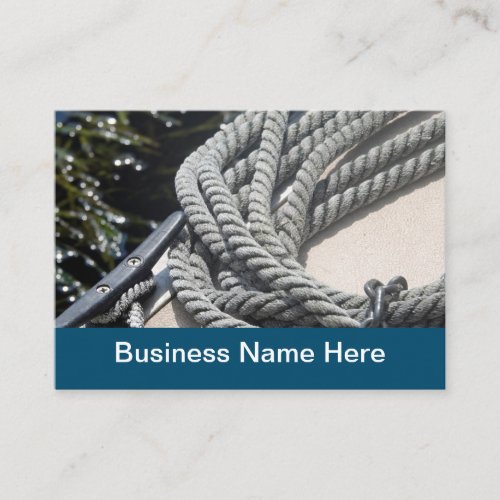 Nautical Theme Two Side Business Cards