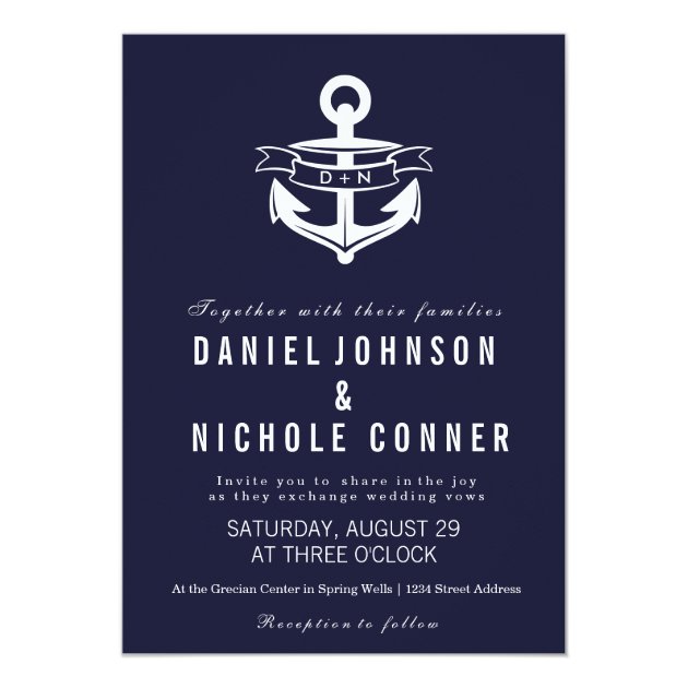Nautical Theme | Weddings Invitation