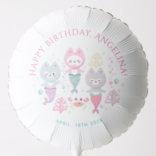 Nautical Themed Birthday Balloon
