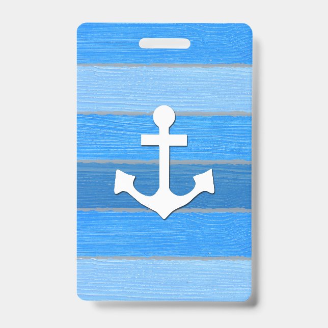 Nautical themed design badge (Front)