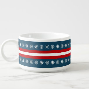 Nautical themed design bowl