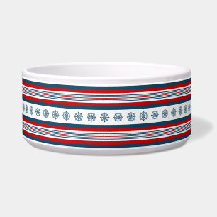 Nautical themed design bowl