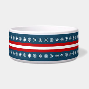 Nautical themed design bowl