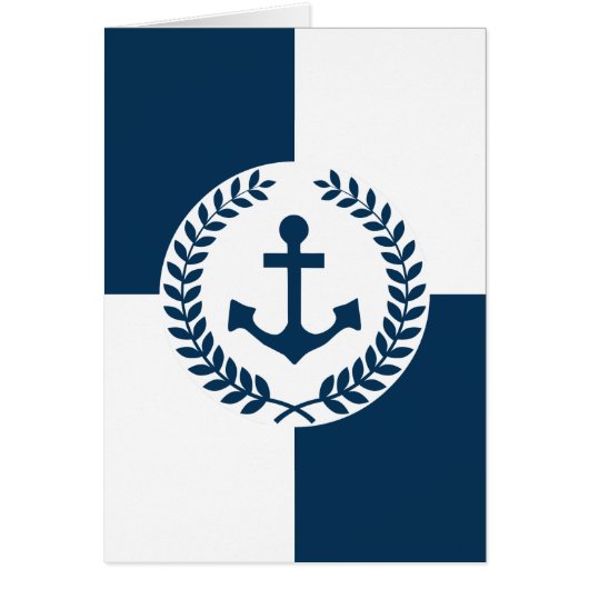 Nautical themed design cards (Front)