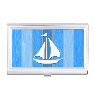 Nautical themed design case for business cards