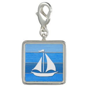 Nautical themed design charm