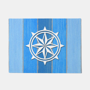 Nautical themed design doormat