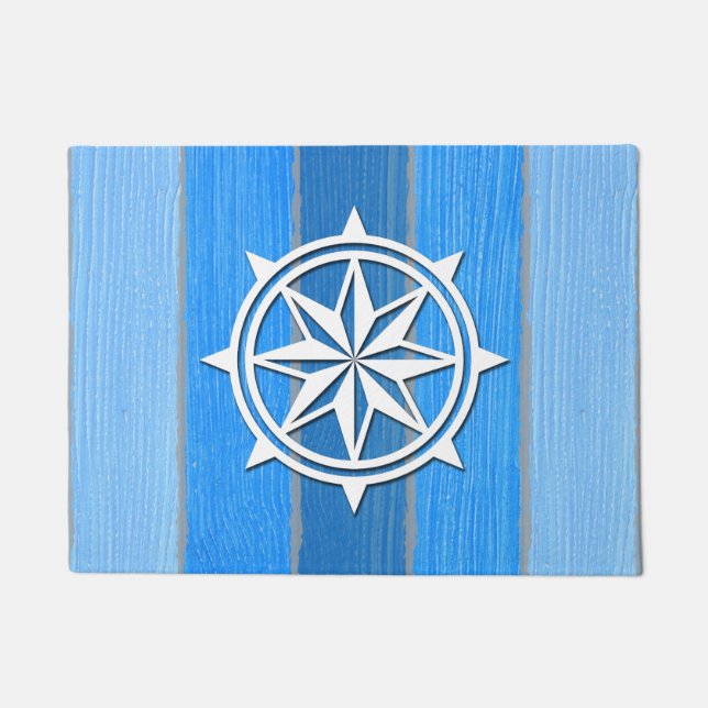 Nautical themed design doormat (Front)