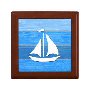 Nautical themed design jewelry box