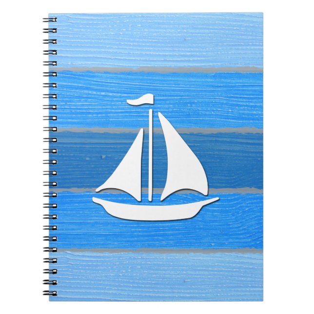 Nautical themed design notebook (Front)