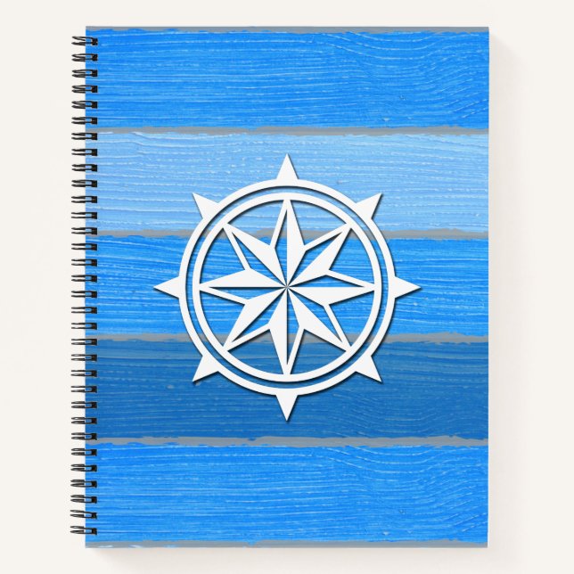 Nautical themed design notebook (Front)