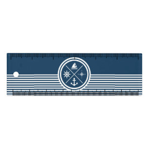 Nautical themed design ruler