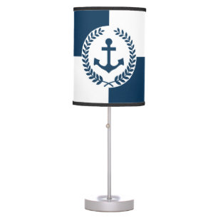 Nautical themed design table lamp