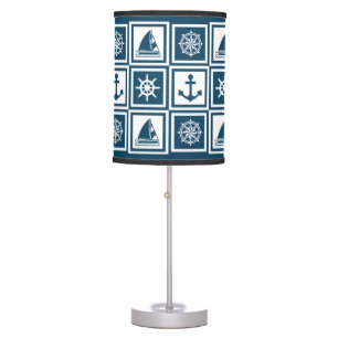 Nautical themed design table lamp
