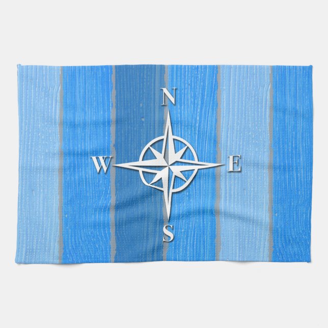 Nautical themed design towel (Horizontal)