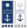 Nautical Themed Family Beach House Vintage Anchor Cornhole Set