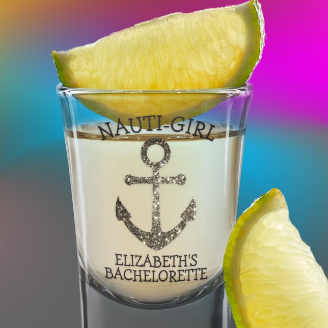Nautical Themed Funny Bachelorette Anchor Fun Shot Glass (Creator Uploaded)