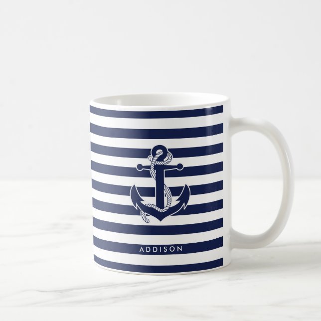 Nautical Themed Gifts Classic Mugs Personalized (Right)