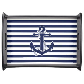 Nautical Themed Gifts Serving Tray Anchor