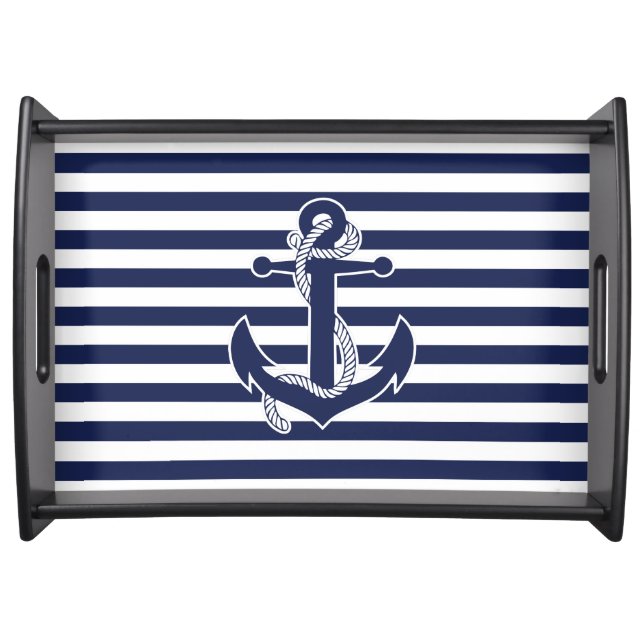 Nautical Themed Gifts Serving Tray Anchor (Front)