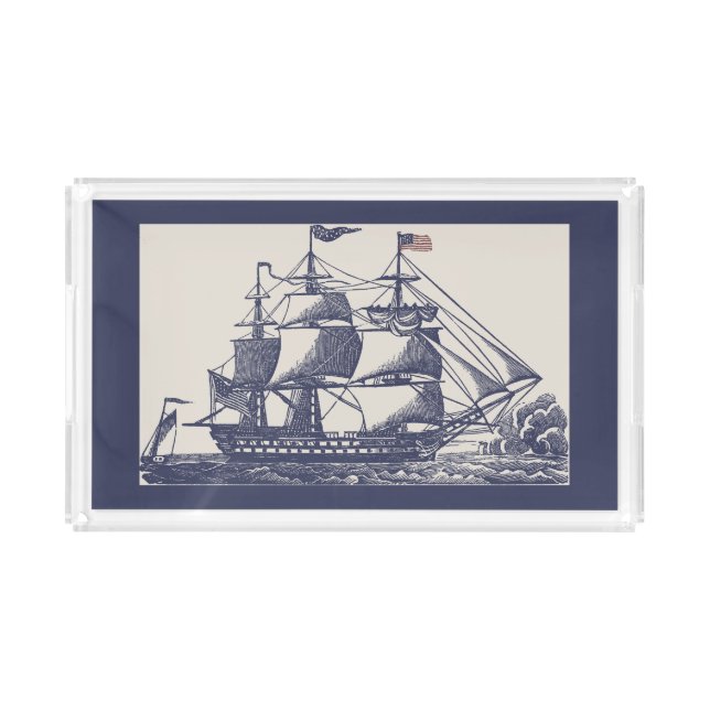 Nautical Themed Vanity Tray (Front)