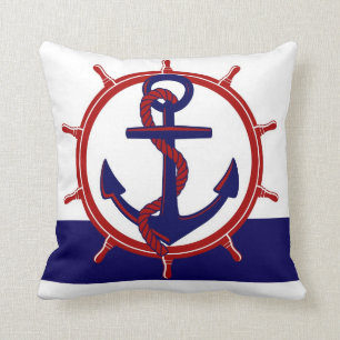 Nautical Throw Pillow
