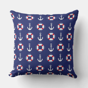 Nautical Throw Pillow