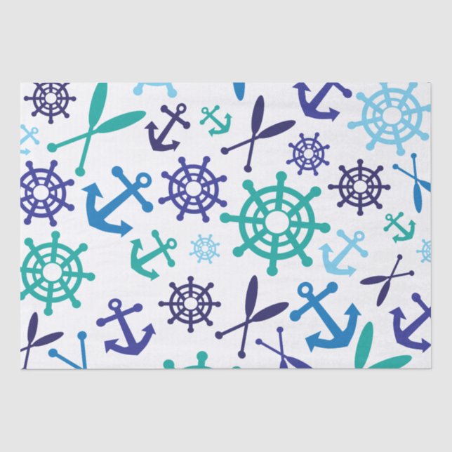 Nautical Tissue Paper (Front)