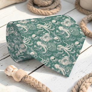 Nautical Toile Custom Necktie