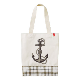 Nautical Tote bag with anchor