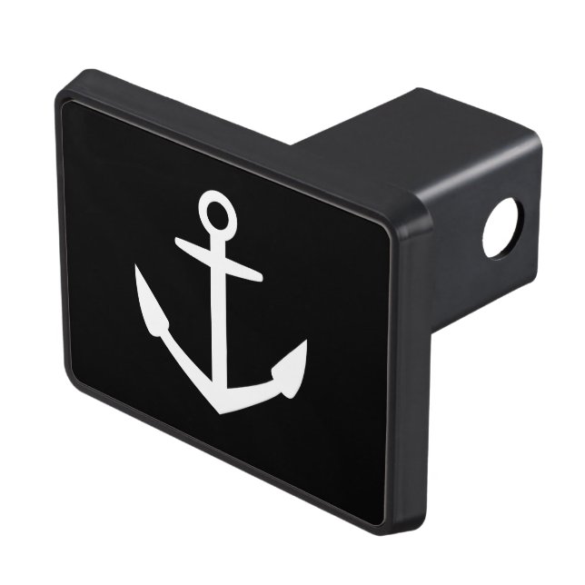 Nautical Trailer Hitch Cover (Top Right)