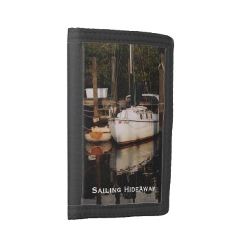 Nautical Tri Fold Wallet by SailingHideAway at Zazzle