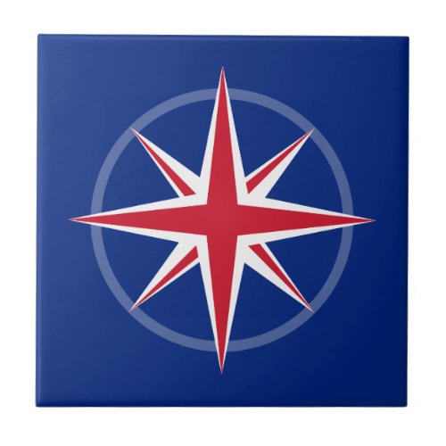 Nautical UK Flag Tile