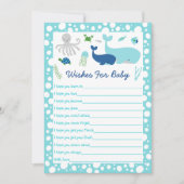 Nautical Under The Sea Baby Shower Invitation (Front)