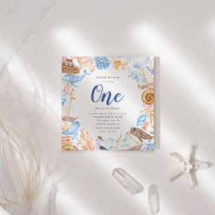 Nautical Under The Sea Kids' Birthday Invitation